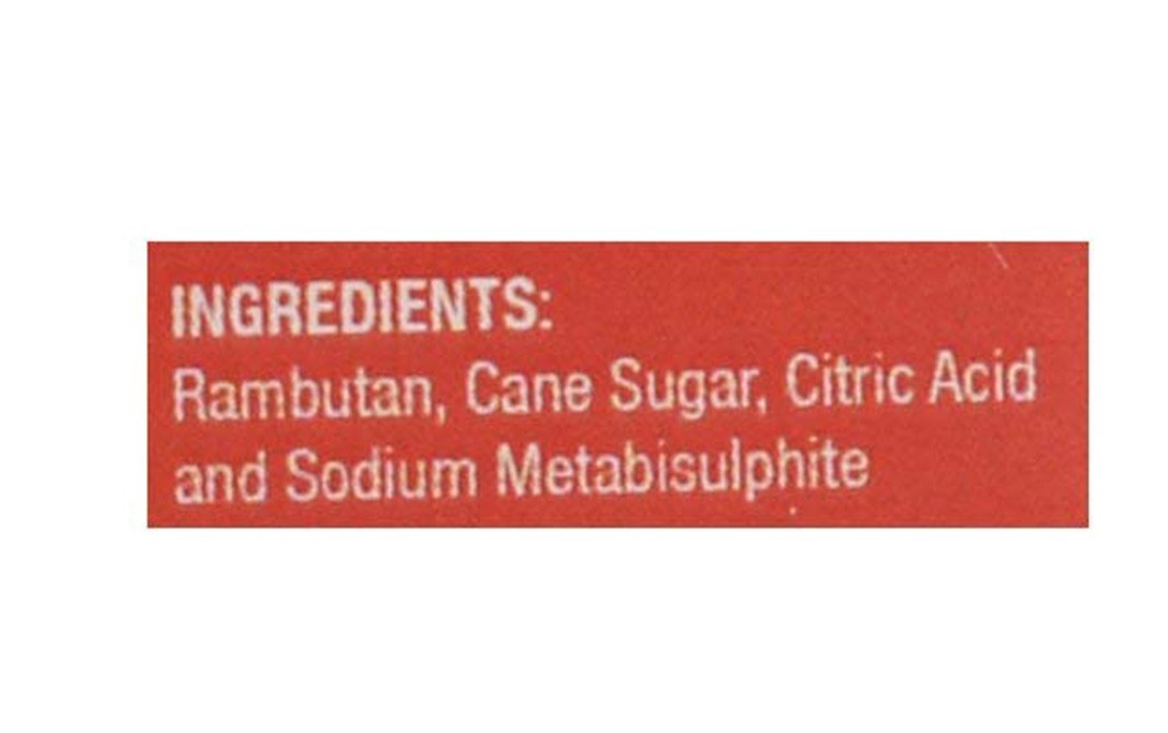 Flyberry Gourmet Dehydrated Rambutan    Jar  250 grams